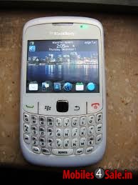White BlackBerry Curve 8320