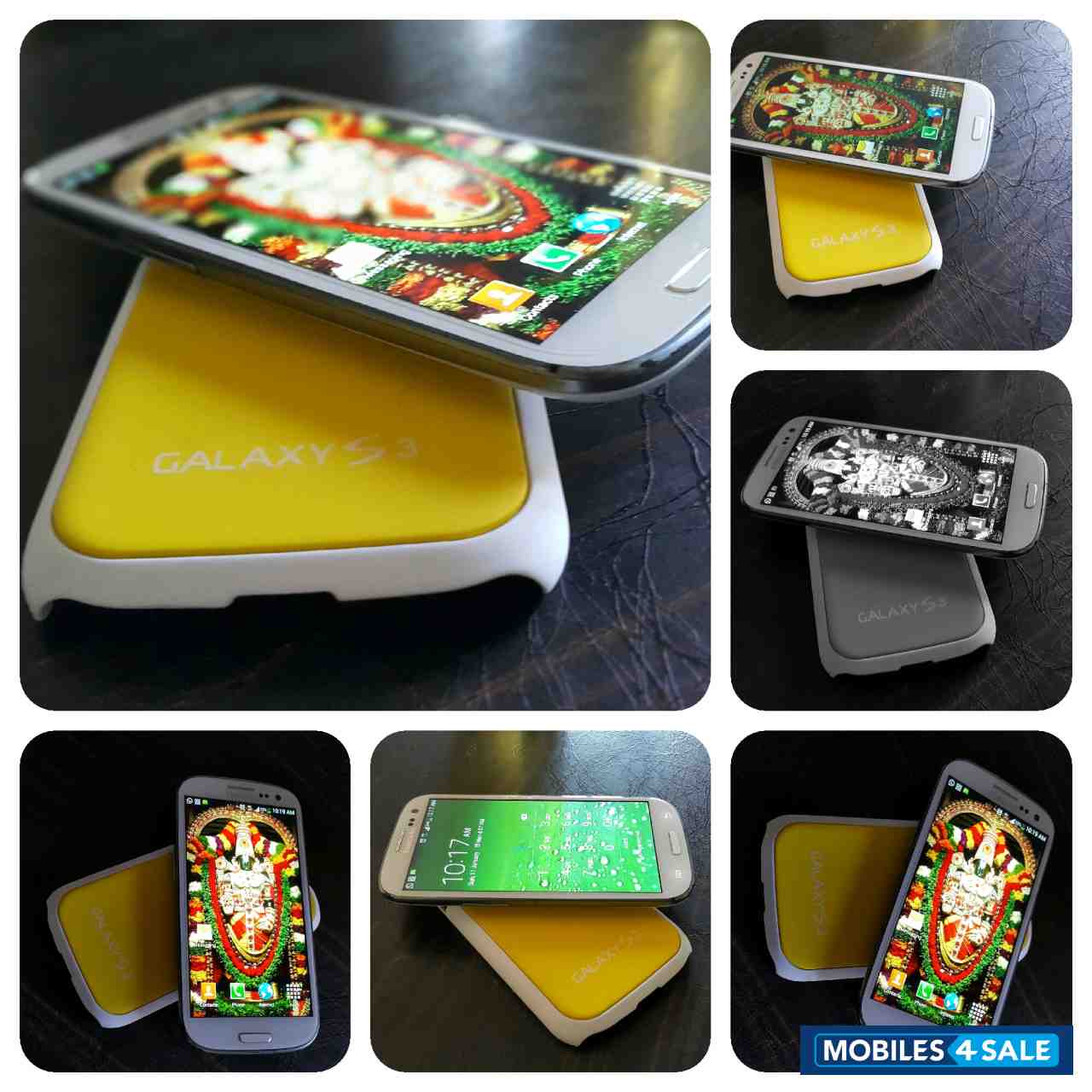 White Samsung Galaxy 3