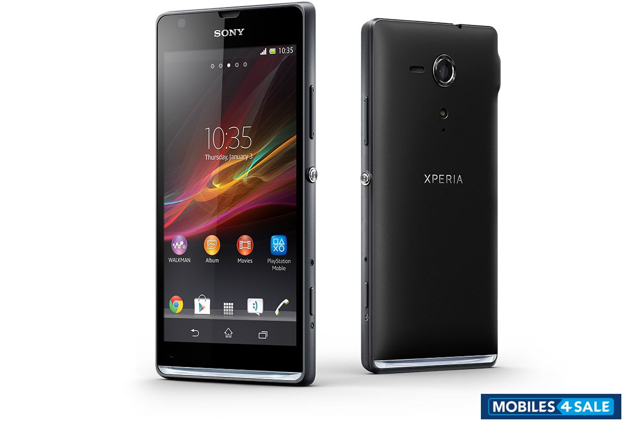 Black Sony Xperia SP