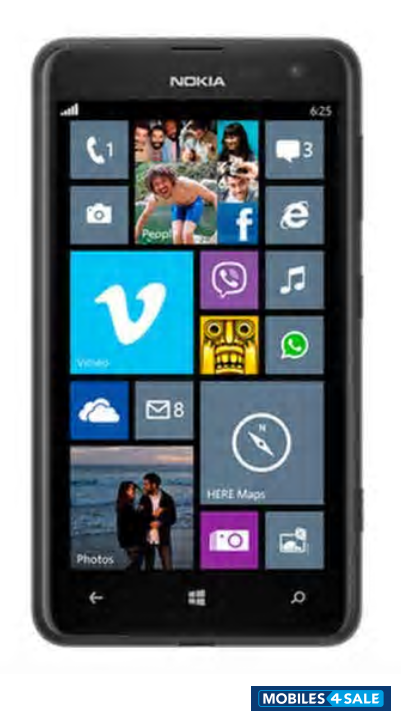 Black Nokia Lumia 625