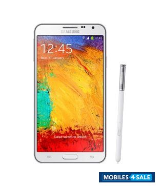 White Samsung Galaxy Note 3 Neo