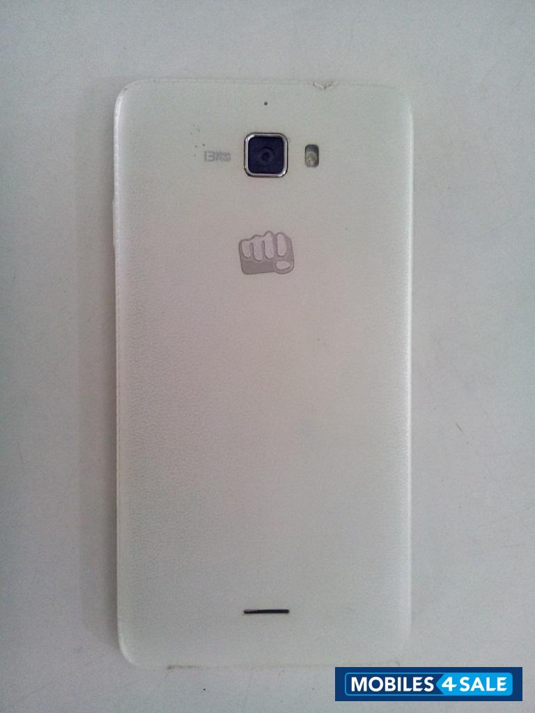 White Micromax Canvas Nitro A310