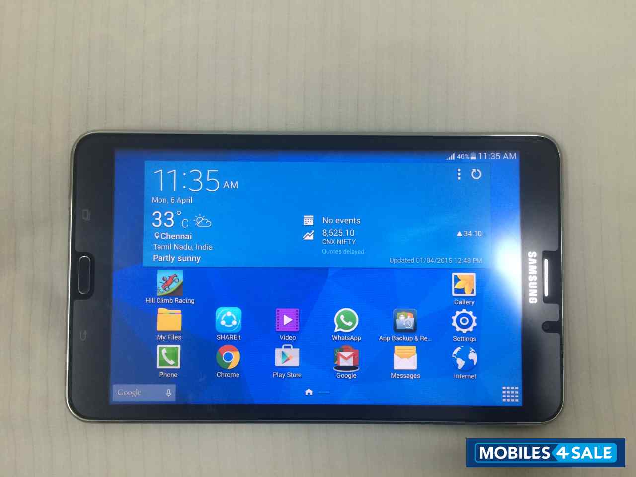 Black Samsung Galaxy Tab 4 8.0 3G