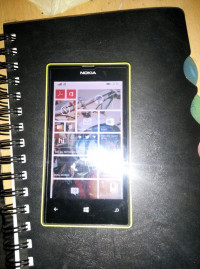 Yellow Nokia Lumia 520