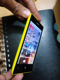 Yellow Nokia Lumia 520