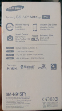 Charcoal Black Samsung Galaxy Note Edge