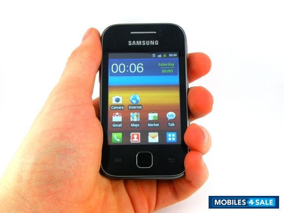 Silver Samsung Galaxy Y