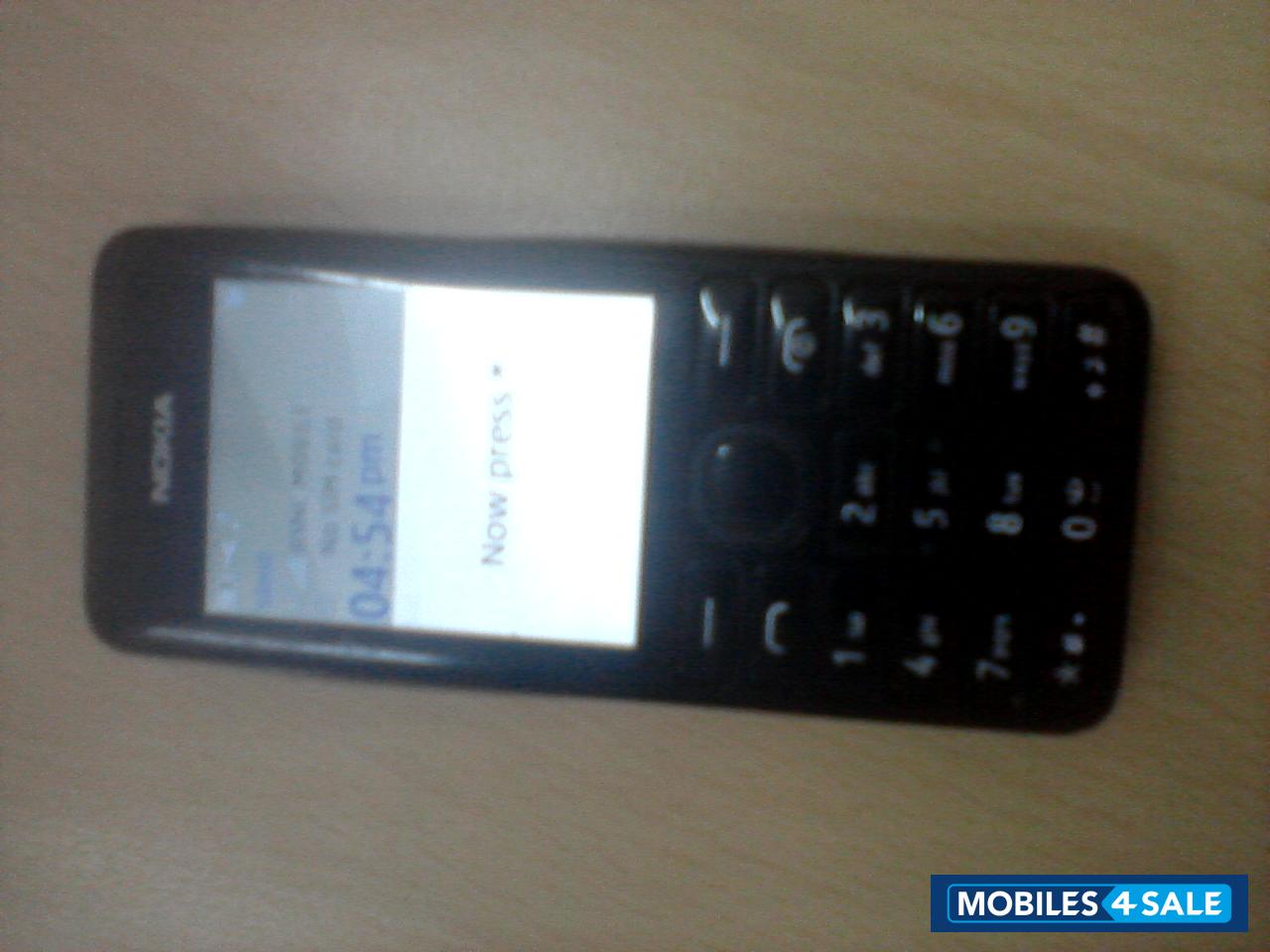 Black Nokia Asha 206