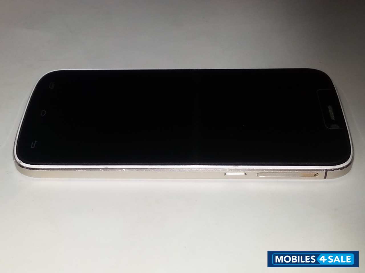 Black And Gold Micromax Canvas Gold A300