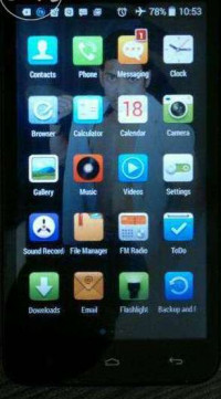 White Micromax A069 Bolt