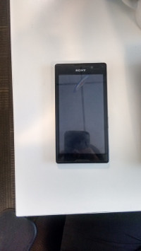 Black Sony Xperia C