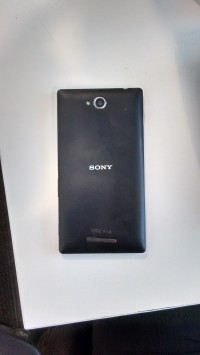 Black Sony Xperia C