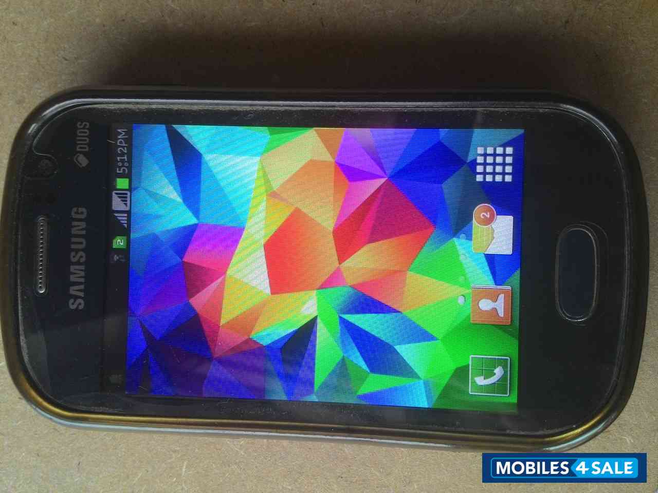 Black Samsung Galaxy Fame