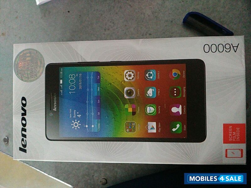 Black Lenovo A6000