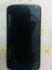 Black LG Nexus 4