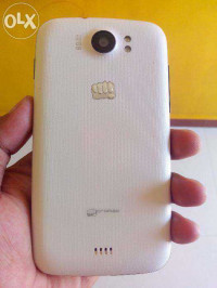 White Micromax Canvas 2 Plus A110Q