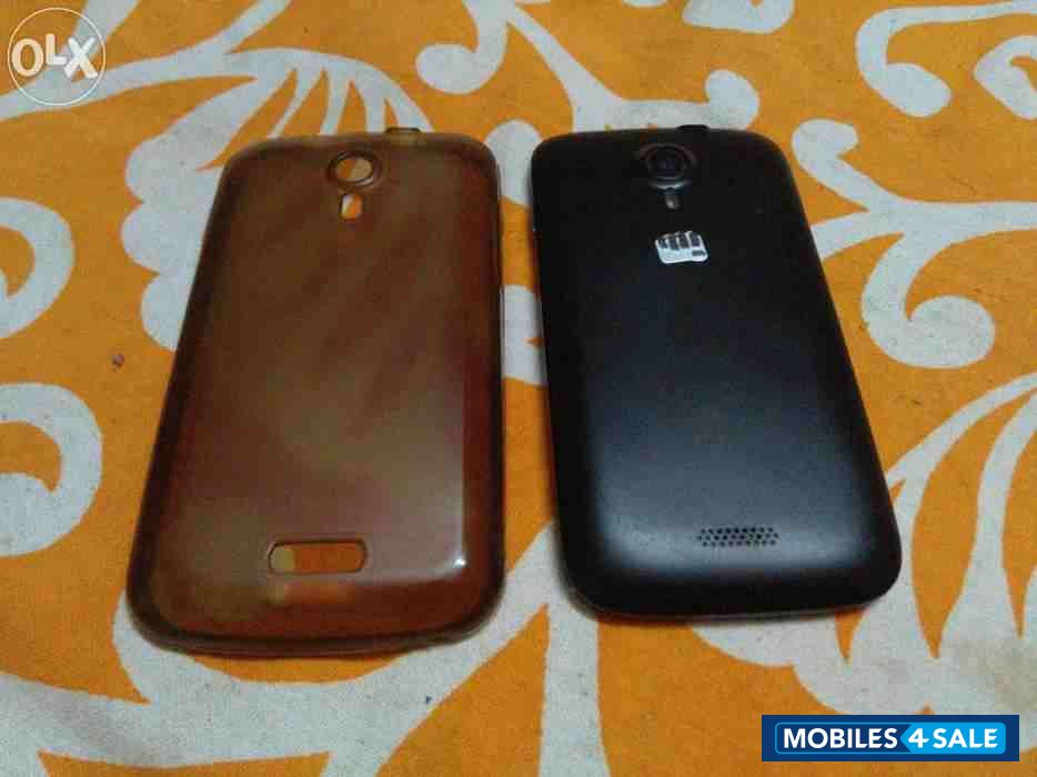 Black Micromax Canvas HD A116