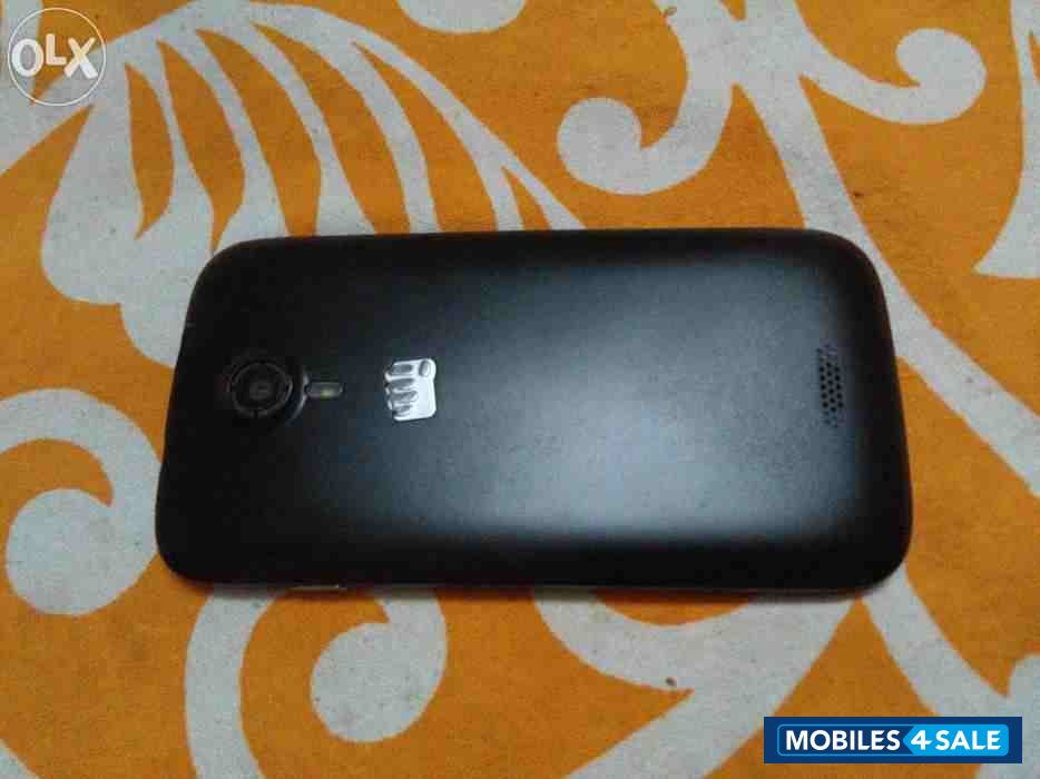 Black Micromax Canvas HD A116