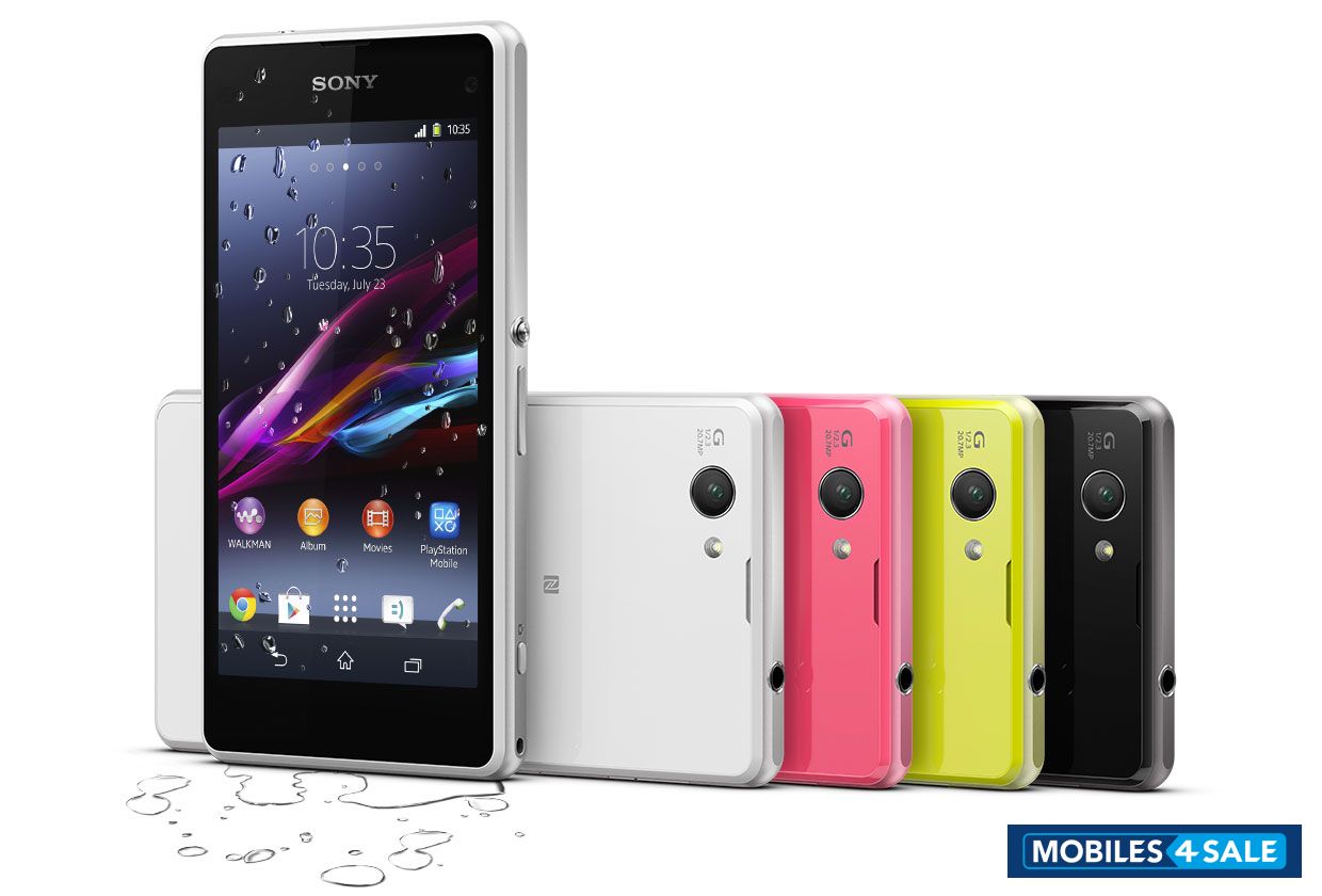 Pink Sony Xperia Z1 Compact