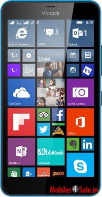 Cyan ( Light Blue ) Microsoft Lumia 640 XL Dual SIM