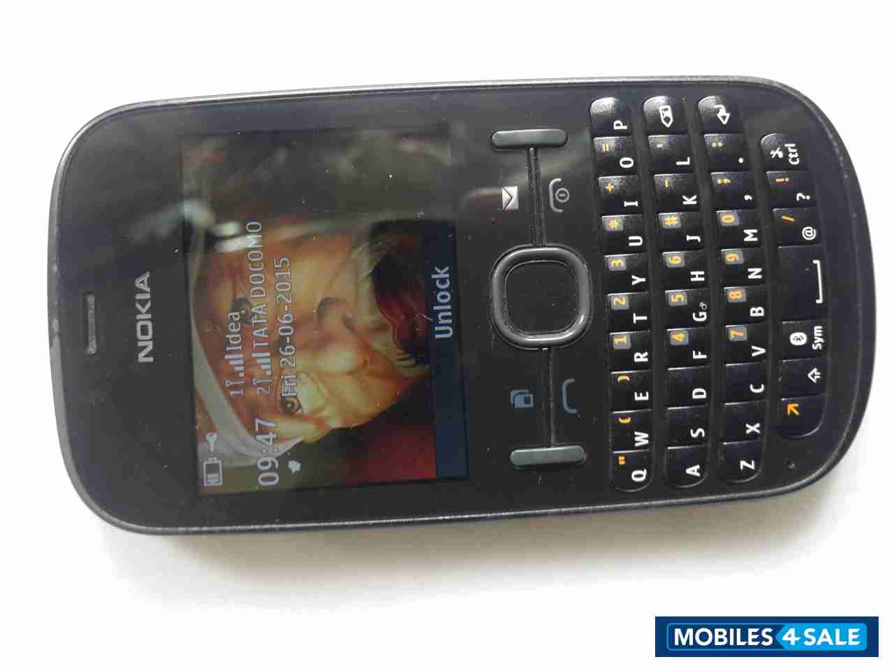 Black Nokia Asha 200