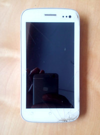 White Micromax Canvas 2 A110