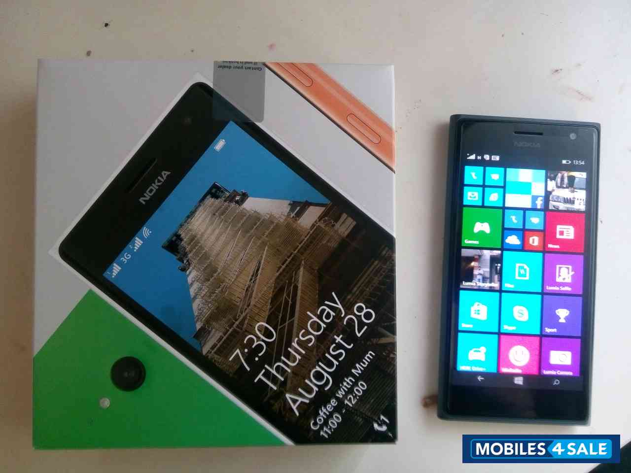 Grey Nokia Lumia 730