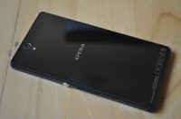 Black Sony Xperia Z