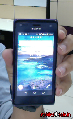 Purple Sony Xperia M