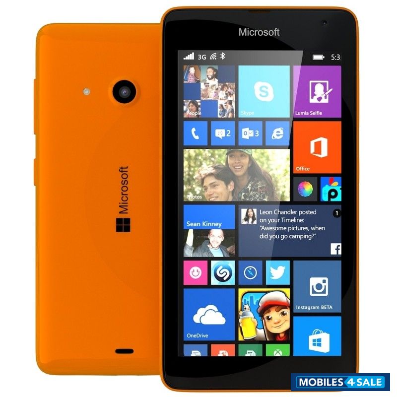 Orange Microsoft Lumia 535