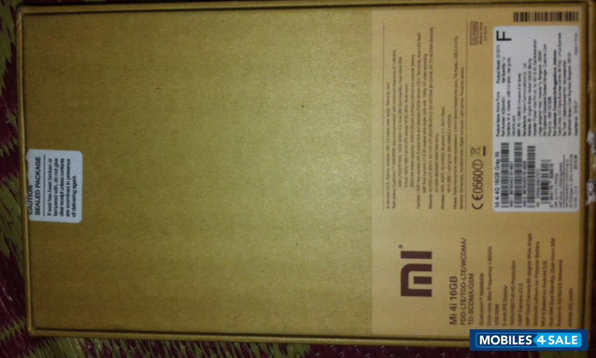 Black Xiaomi Mi 4i