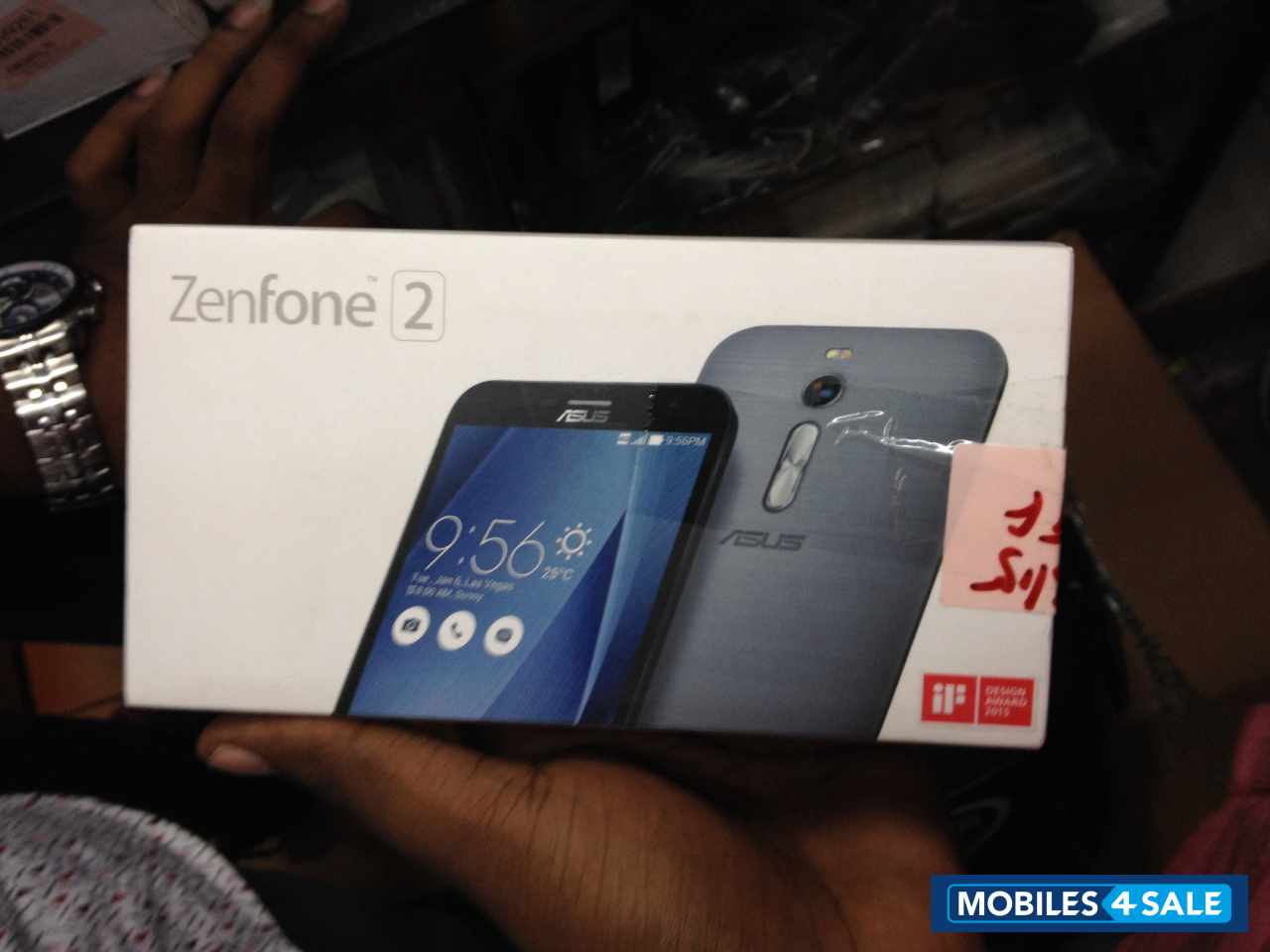 Silver Asus Zenfone 2 ZE550ML