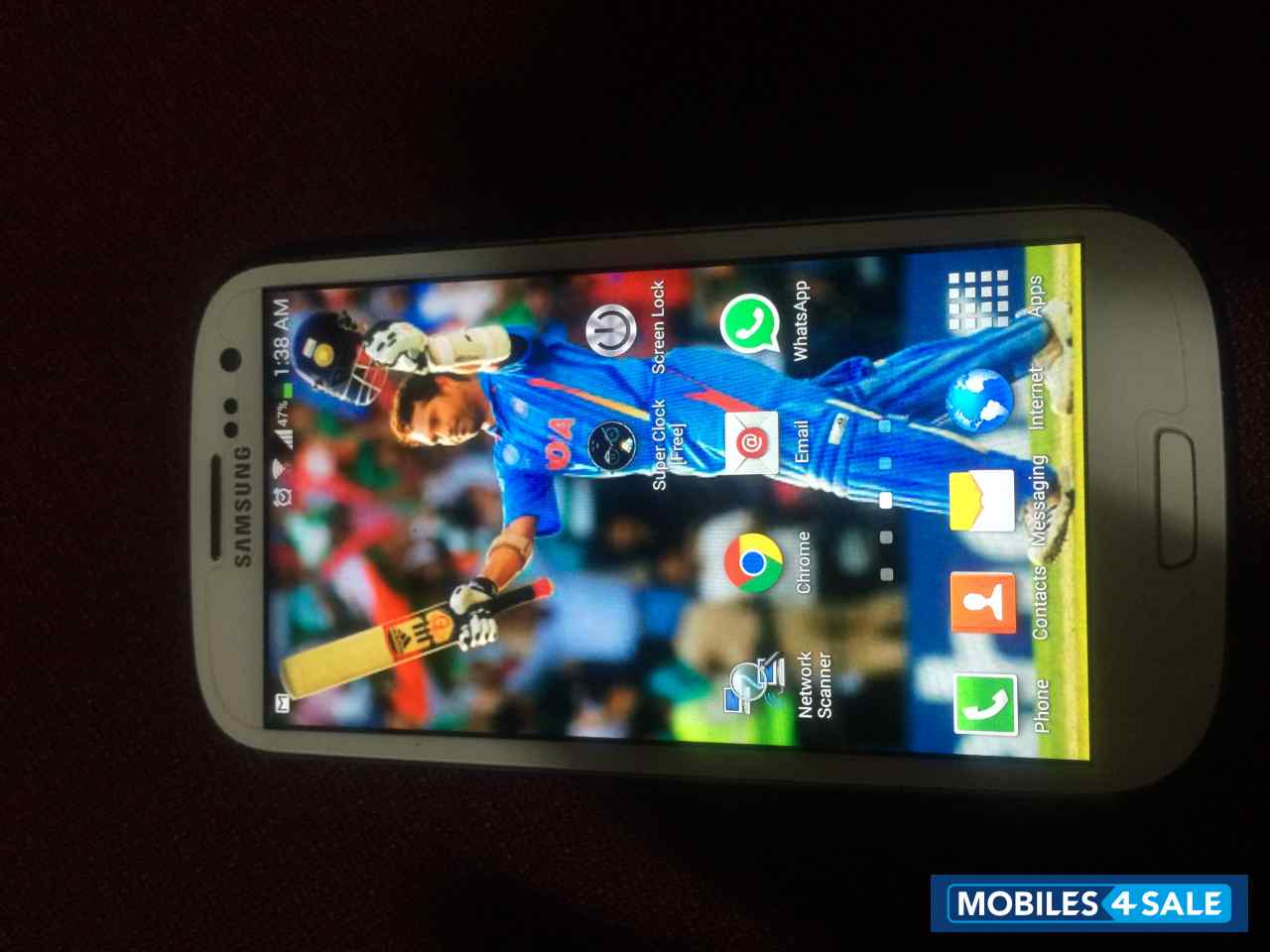 White Samsung Galaxy S3