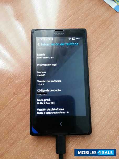 Black Nokia X Plus Dual SIM