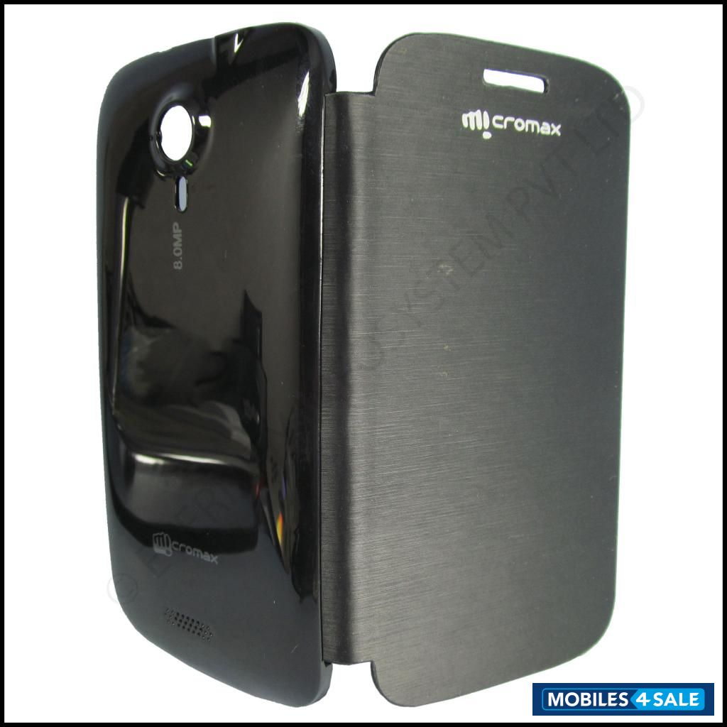 Black Micromax Canvas HD A116