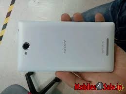 White Sony Xperia C
