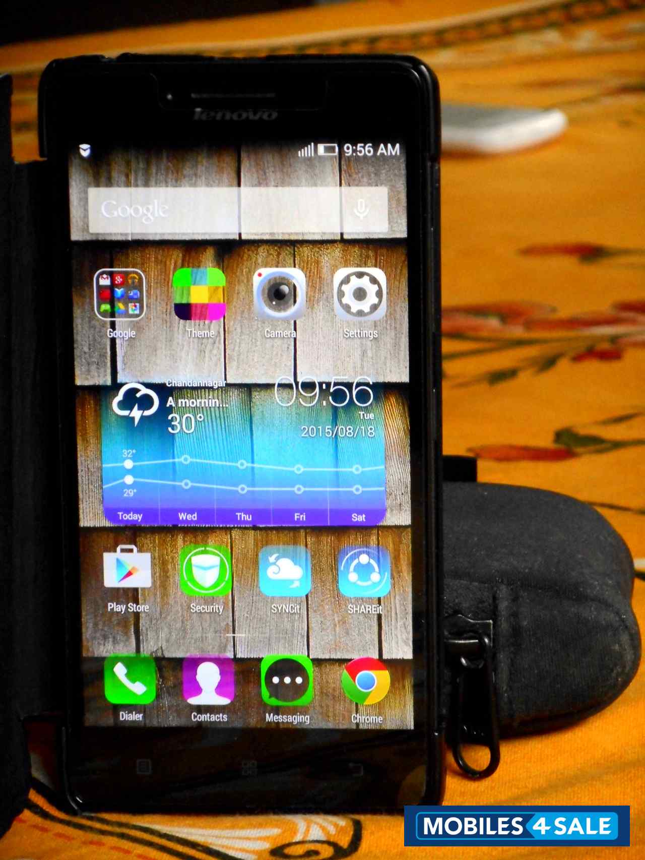 Black Lenovo A60 Plus