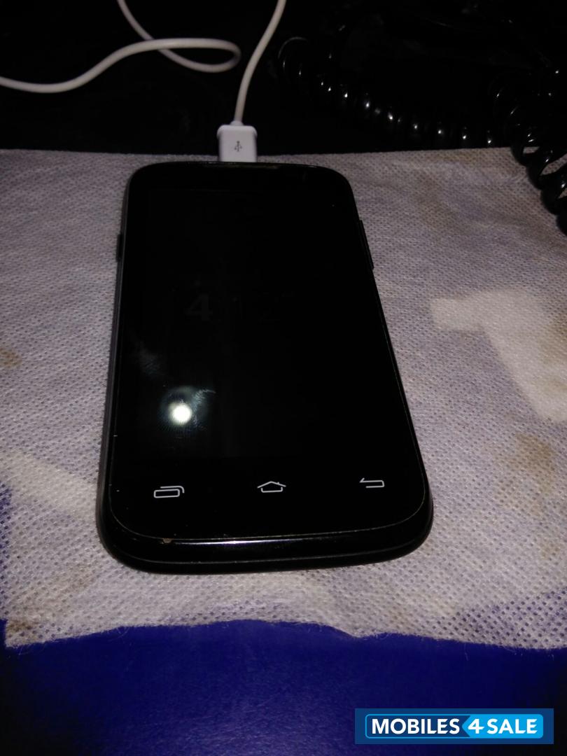 Black Micromax Canvas Fun A63