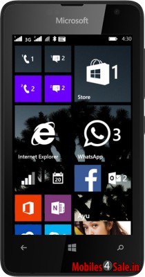 Black Microsoft Lumia 430 Dual SIM