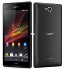 Black Sony Xperia C