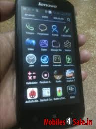 Black Lenovo A706