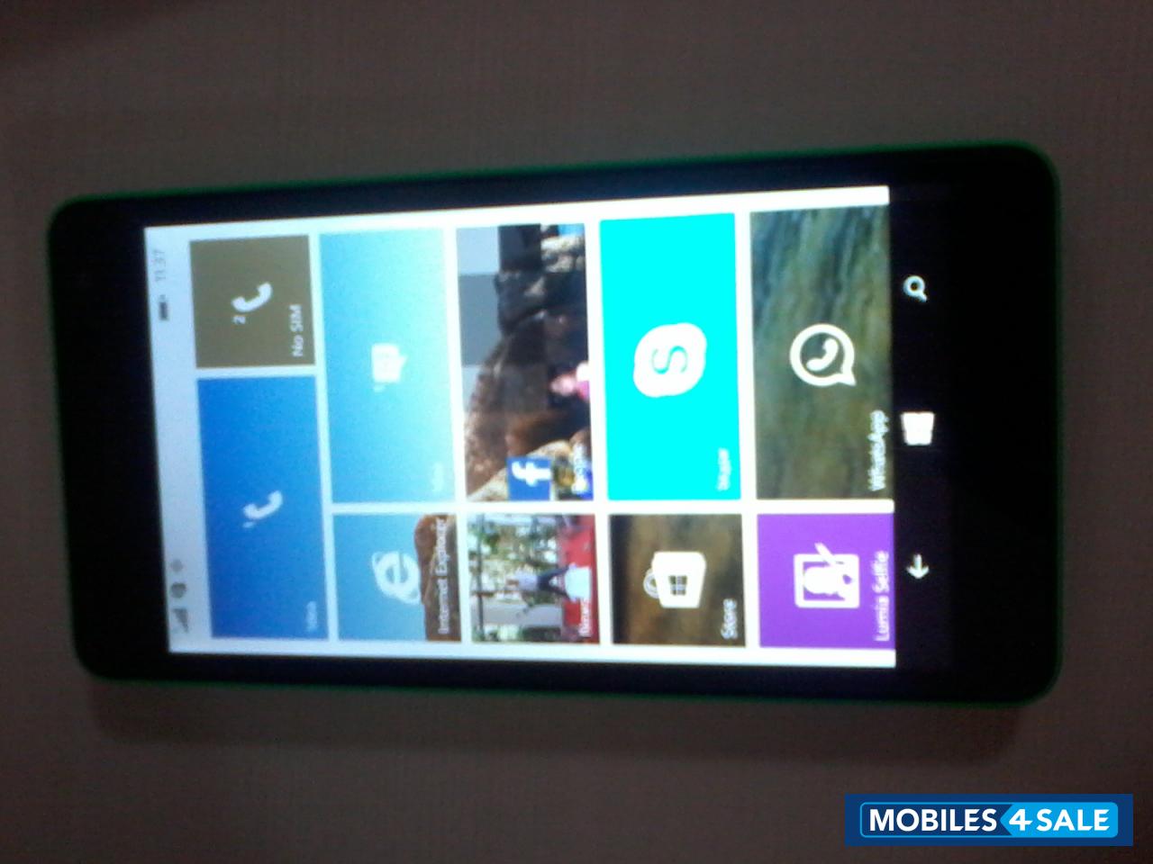 Green Microsoft Lumia 535 Dual SIM