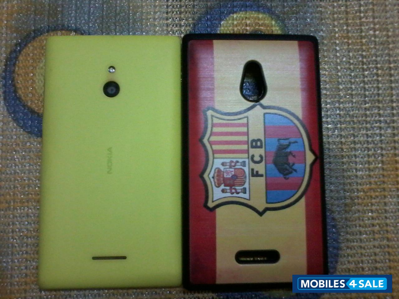 Yellow Nokia XL Dual SIM