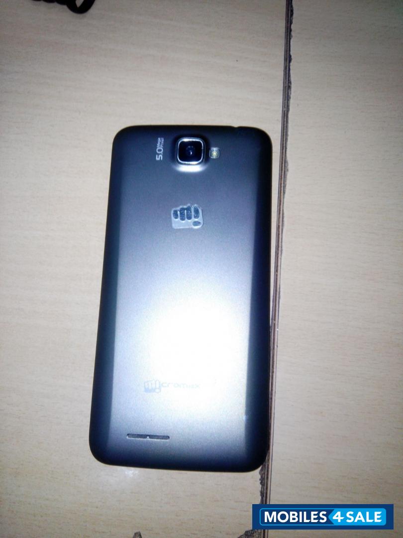 Grey Micromax Canvas MAd A94