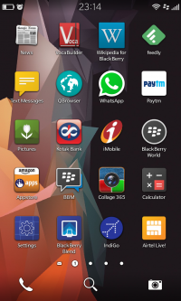 Black BlackBerry Z10