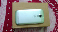 Steel And White Micromax Canvas Magnus A117