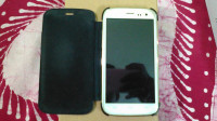 Steel And White Micromax Canvas Magnus A117