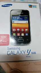 White Samsung Galaxy Y Duos S6102