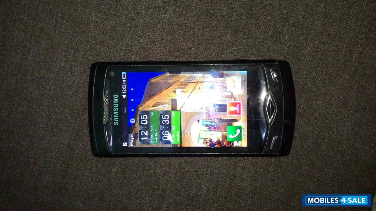 Black Samsung Wave S8500