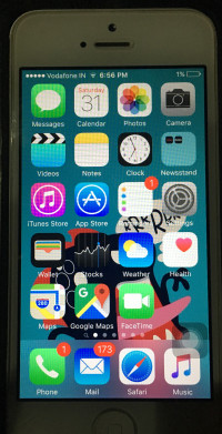 White Apple iPhone 5